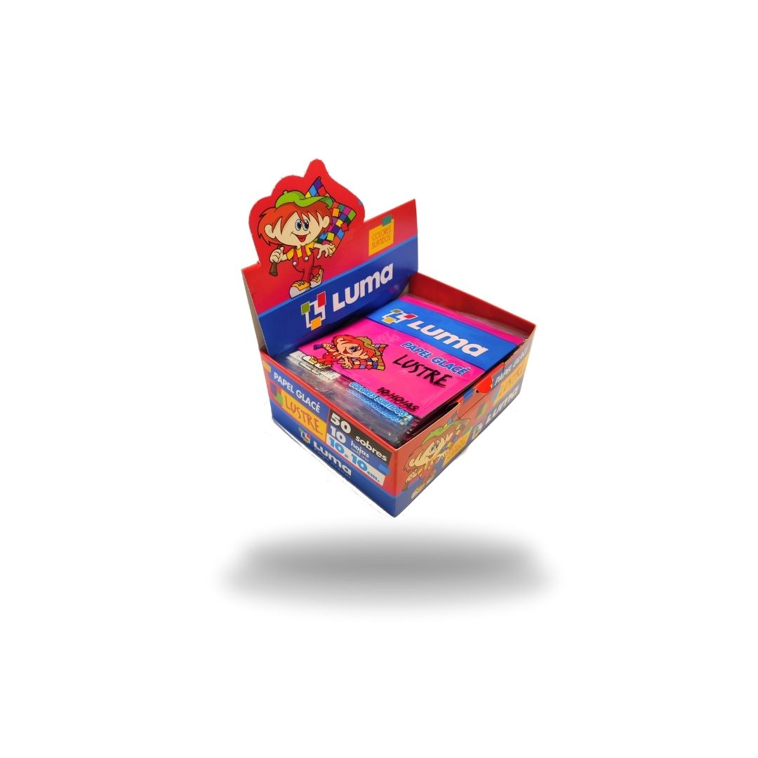 Papel Glacé Lustre Taco x 50 hojas