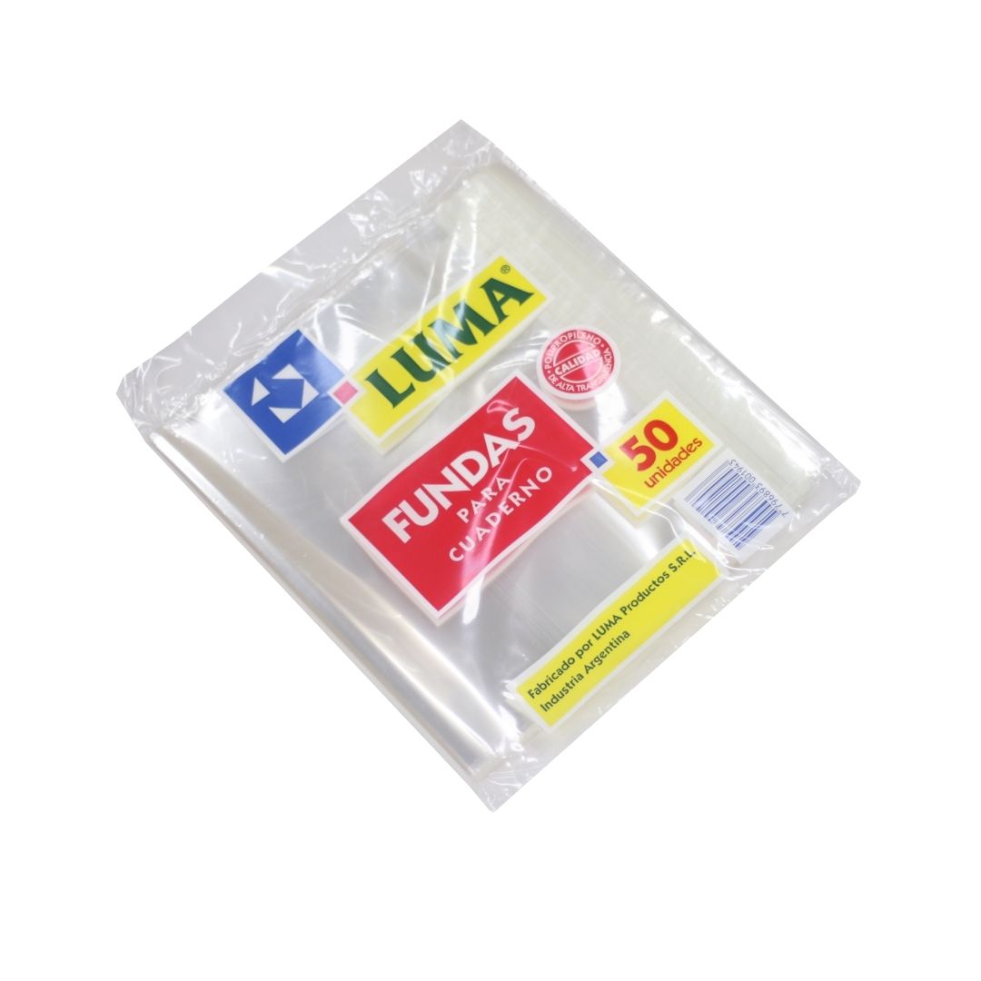 Funda Para Cuadernos SUPER x 50 unidades