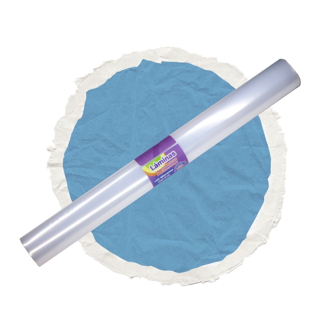 Rollo Lámina Transparente 120 cm x 100 mts x 100 micrones
