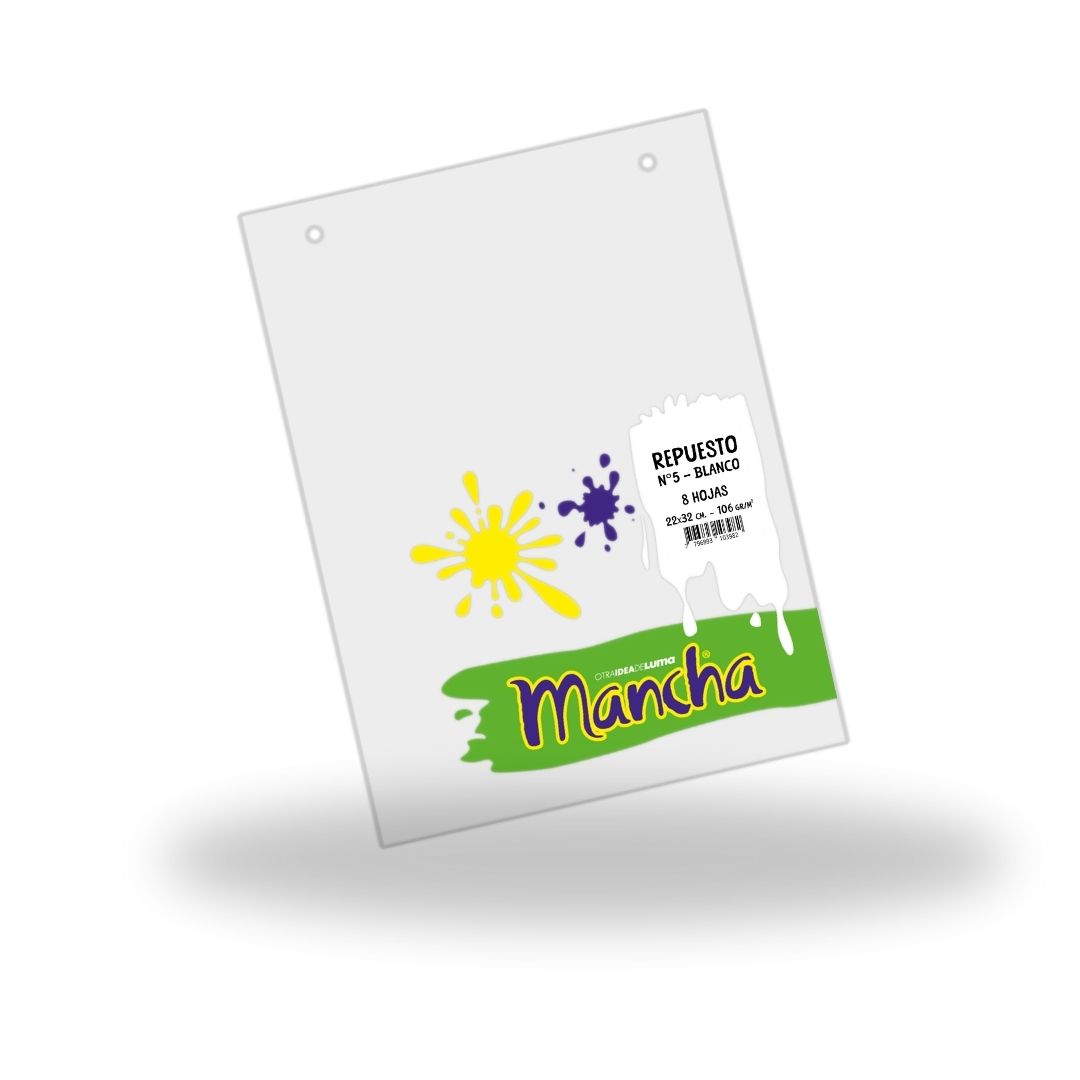 Repuesto Papel de Dibujo N° 5 Blanco